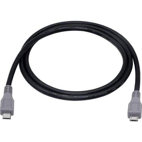 USB Micro Male to Micro Male OTG Adapter Cable (1m)