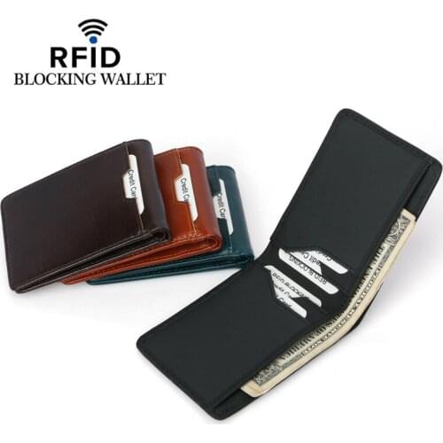 Weduoduo Wallet Men Genuine Leather Short Wallet Vintage Cow Leather Casual Men Wallet Purse Standard Holders Wallets
