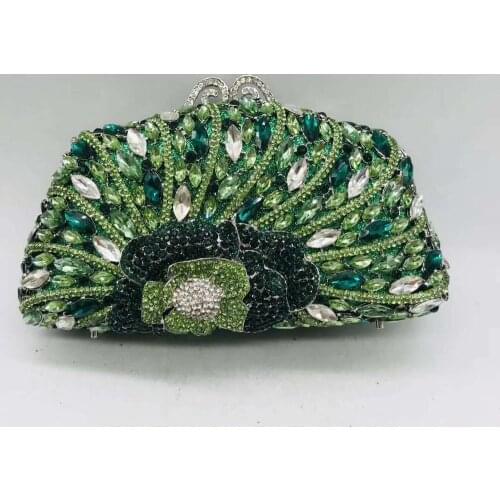 New Luxury Bag for Wedding&Party Luxury Handbags Women Bags Designer Rhinestone Wedding Party Clutch Evening Bags Clutch Purse