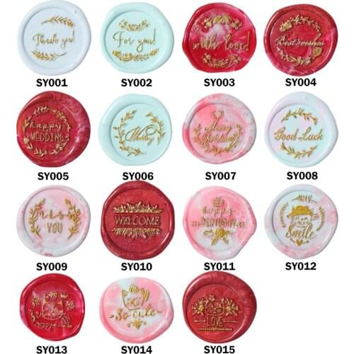 New Antique Fire Lacquer Wax Seal Stamp DIY Letter Hobby Envelope Invitation Sealed Decoration for Scrapbooking no Handle