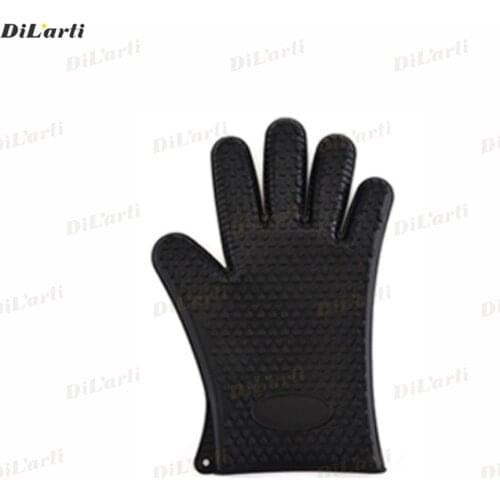 Baking Gloves High Temperature Resistance Cake Cooking Oven Mitts Fireproof Barbecue Heat Insulation Microwave Oven Gloves