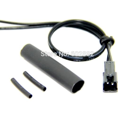 200mm Wire with Male Connector and shrinkable tube, split, el wire