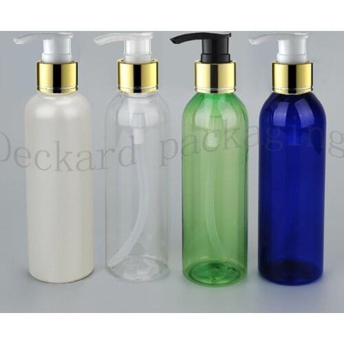 Empty 200ml Plastic Lotion Bottles ,Liquid Soap Pump Container For Personal Care Lotion, Pump Cosmetic Containers Dispense