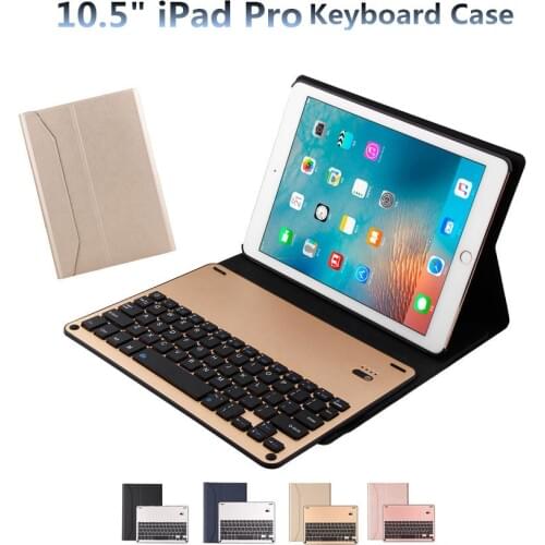 Removable Aluminum alloy Bluetooth Keyboard Case for 10.5 inch Apple iPad Pro Tablet PC for Apple iPad Pro 10.5 Keyboard