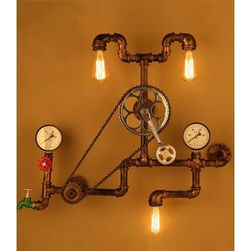 Modern deco maison iron bedside living room espelho