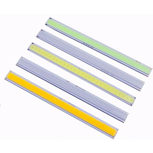 2pcs 5W 6W 10w COB led 84 Chip New update LED Daytime Running Light LED Fog lights source Red/Ice Blue/Blue DC12V L170MM