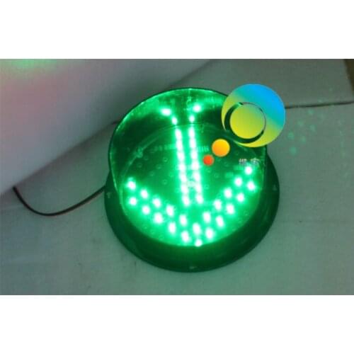 DC12V 200mm 8 inch LED traffic light green arrow traffic light replacement for promt