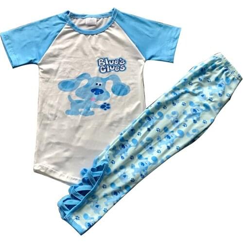 High quality new baby girls' and childrens wear top grade milk silk white Raglan short sleeves with printed tights set 20