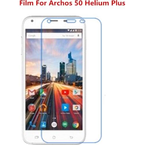 1/2/5/10 Pcs Ultra Thin Clear HD LCD Screen Protector Film With Cleaning Cloth Film For Archos 50 Helium Plus