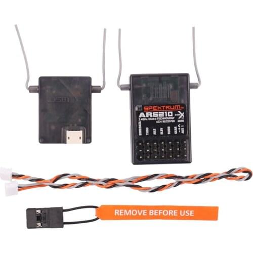 10 pcs DSM-X 6CH AR6210 RC Receiver With Satellite for DSM2 for SPEKTRUM Transmitter DX6i DX7 DX8 DX9 JR DSX6 DSX7 DSX8