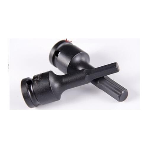 19MM,21MM Length:60mm, 1/2" 12.5mm air impact hexagon socket ratchet wrench bit head pneumatic sleeve torque spanner
