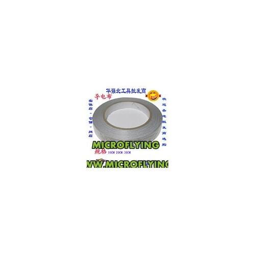 1x 10mm*20M*0.25 Double Sided Thermally Conductive Adhesive Heat Transfer Tape for Chipset IC LED Module Heatsink MOS DVD