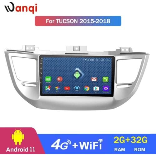 4G Lte All Netcom 9 inch 2+32G android 8.0 For Hyundai Tucson 2015-2018 Auto Vehicle Car Multimedia GPS Navigation System NO DVD