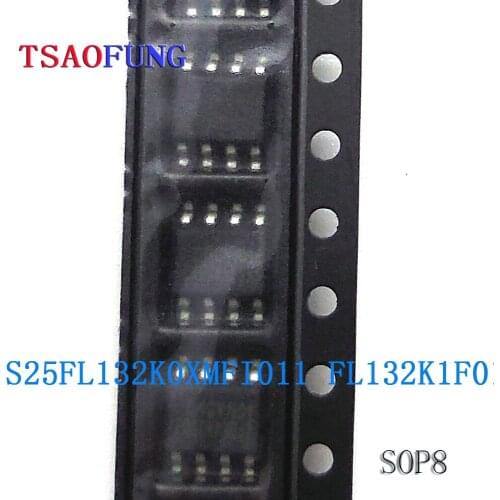 5Pieces S25FL132K0XMFI011 FL132K1F01 SOP8 Integrated Circuits Electronic Components