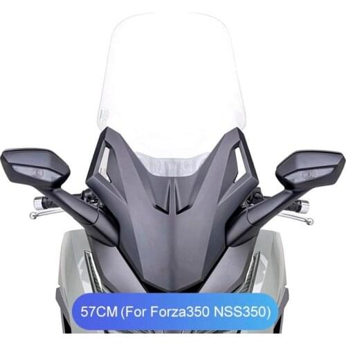57CM For Honda FORZA350 NSS350 FORZA 350 2020 2021 Windscreen Windshield Wind Deflector Protector Motorcycle Scooter Accessories