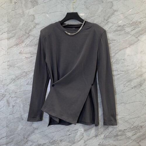 Женские футболки с длинным рукавом Aswomoye China At AliExpress