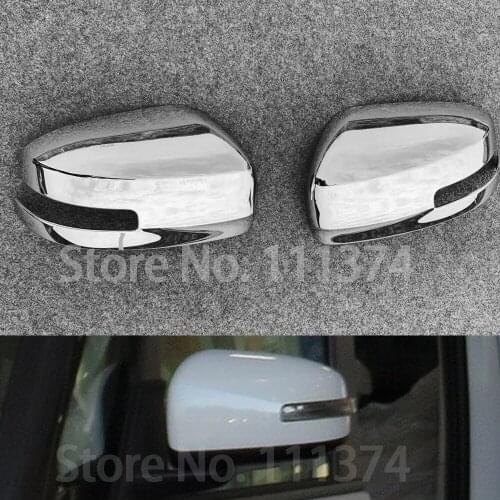 Chrome Side Mirror Cover Trim For Nissan Roox 2020 2021 2022 ABS Rear View Cap Decoration Accessories