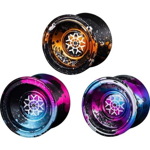 Creative Hobby Metal YoYo Classic Toys Children Games Yo Yo Professional Practice Juggling Amateur Show Toys Kids Gift