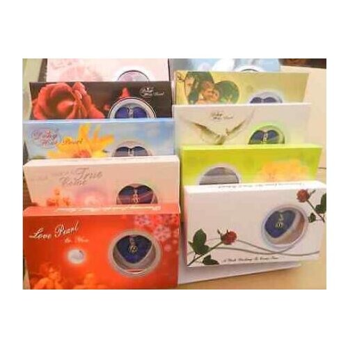 Free shipping 6 Set Wish Pearl Necklace Set Oyster Drop Pendant