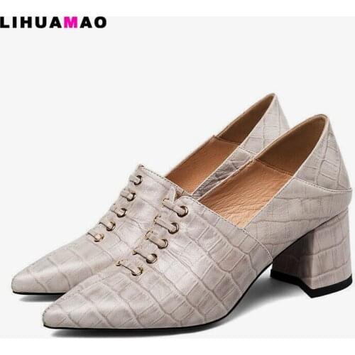 LIHUAMAO Womens High-heeled Shoes