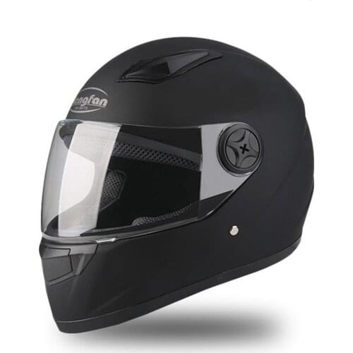 Motorcycle Helmet Full Face Helmet Double Lens Men And Women Four Seasons Winter Anti-Fan Car Fully Covered Moto Helmet