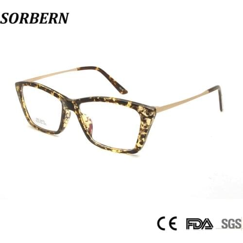 SORBERN Retro Optical Men Women Square Eyeglasses Frames TR90 Light Weight Nerd Glasses Clear Lens Eyewear Unisex Spectacles