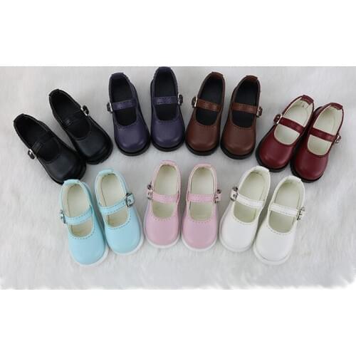 2020 New Fashion Style One Pair Pu Leather Shoes For 1/61/4 1/3 For Bjd Sd Dolls Accessories Shoes