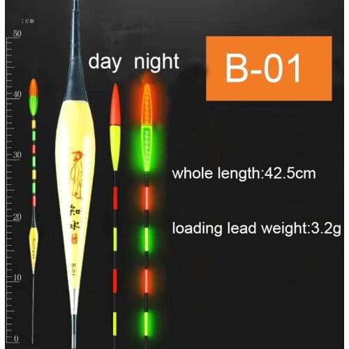 Funhe Fishing Floats Electric Floats Big Buoyancy LED Luminous Floats High Brightness Fishing Bobbers For Big Fish Floating