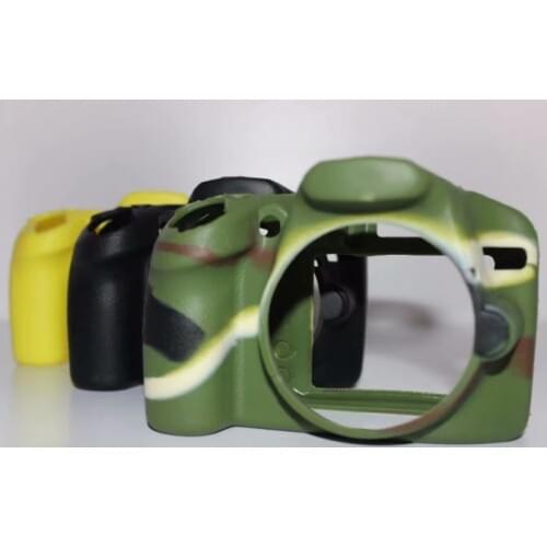 Free tracking Nice Soft Silicone Rubber DSLR Camera Video Bag For Nikon D3100 D3200 DSLR Camera