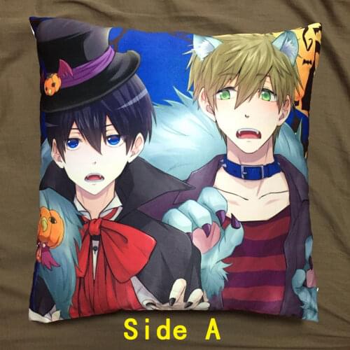 Anime Free Iwatobi Swim Club two sided Pillowcase Pillow cushion Case Cover Otaku Cosplay 45
