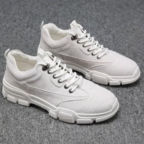 White Leather Casual Shoes Men Brand Sports Shoes for Male 2021 Luxury Designer Mens Shoes Casual Men Sneakers Zapatillas Mujer