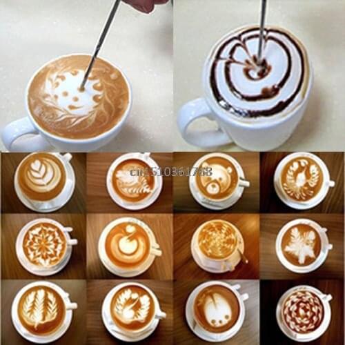Coffee Latte Art Pen Stainless Steel Tool Espresso Machine Coffee Maker Parts #Y05# #C05