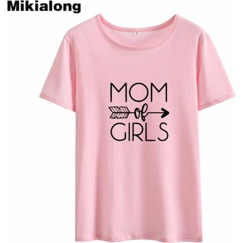 Mikialong Mom Girls Kawaii T-shirt Women White Cotton Tee Shirt Femme Printed Tumblr T Shirt Women Basic Harajuku Tshirt Women