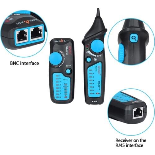 Multi-functional LCD Network Cable Tester Wire Tracker RJ11 RJ45 Wire Network Cable Finder