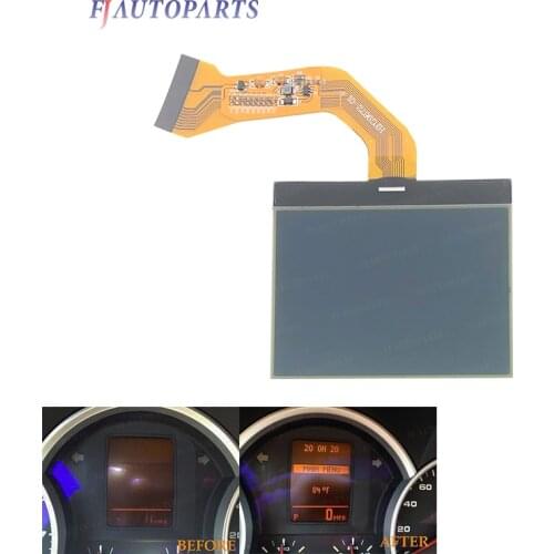 For VW Touareg V6 2004-2007 Instrument Cluster Monochrome LCD Display Screen For Porsche Cayenne S 2003-2009