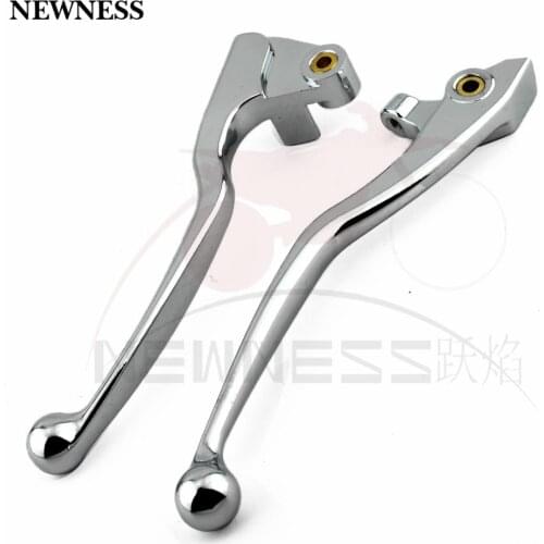 Newness Motorcycle Chrome Left & Right Brake Clutch Levers For Yamaha Drag Star XVS400 650