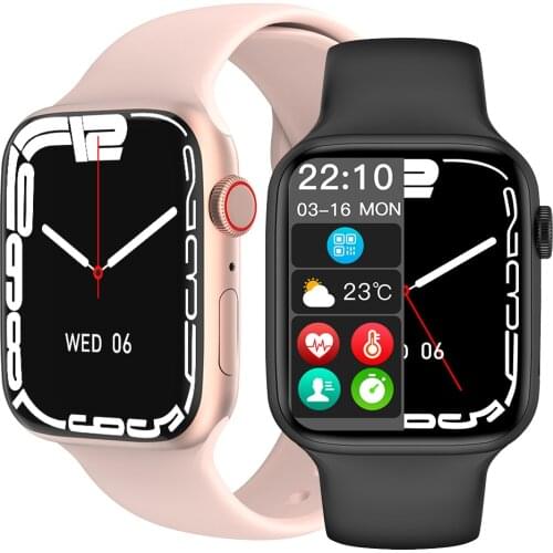 New IWO W37 Series 7 Smart Watch Bluetooth Call 1.75 Inch Split Screen Password Sports Smartwatch For Apple Huawei Phone Watch 7