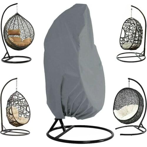 Hanging Swing Chair Cover UV Resistant Rattan Eggseat Garden Patio Dust Protector Accessories Home Summer Outdoor Furniture U3