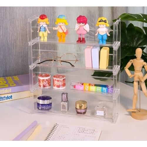 Lipstick perfume multi-layer convenient to take stationery office desktop cosmetics sorting storage rack J05