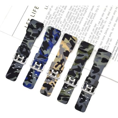 Camo Printing Watchband for G-Shock GG-1000 / GWG-100 / GSG-100 Men Sport Waterproof Bracelet Band Strap Watch Accessories