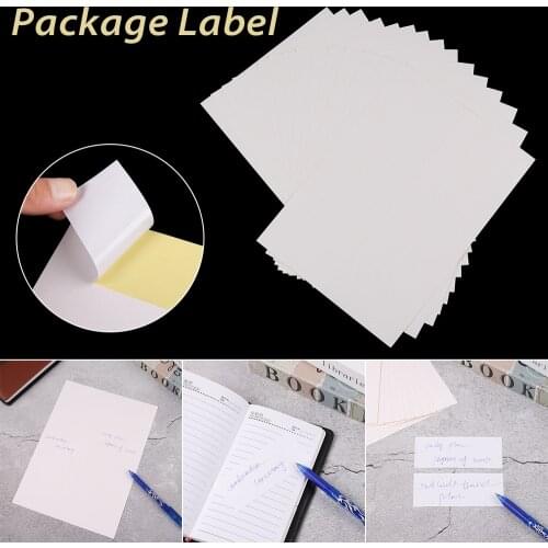 5 Sheets Writable A4 Labels Self Adhesive Sticky Package Label For Inkjet/Laser Printer Splitting Paper School Office Stationery