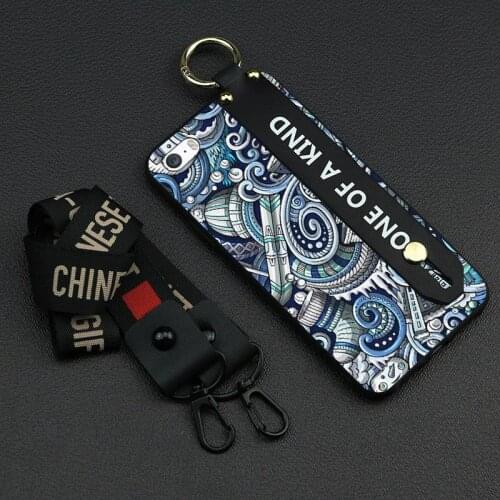 Silicone Waterproof Wrist Strap Phone Case For iphone5 / 5S / SE Fashion Design Dirt-resistant Wristband Anti-dust Cover Lanyard