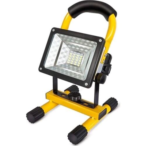 LED Work Light Rechargeable Portable Spotlight Search Light Outdoor Emergency Hand Work Lamp for Camping Garage warnning light