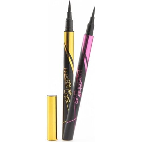 2Colors Liquid Eyeliner Waterproof 24h Small Gold Lasting Eyeliner Colores Smokey Pens Female Makeup Cosmetics Maquiagem wholes