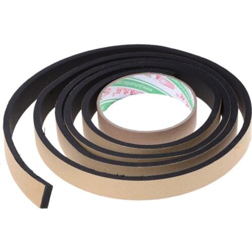 1Roll 2mx 20mm x 5mm Single Sided Self Adhesive Shockproof Sponge Foam Tape Sticker High Quality