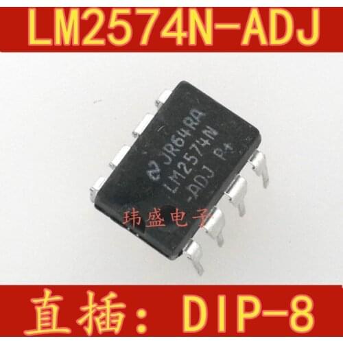 10pcs LM2574N-ADJ 2574-ADJ DIP8