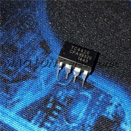 10PCS/LOT TC4420CPA DIP-8 MIC4420 TC4420 DIP TC4420CP TC4420EPA DIP8 4420CPA In Stock