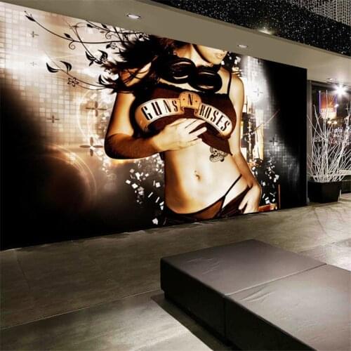 Beibehang papel de parede 3d stereoscopic wallpaper KTV Bar Ceiling Hotel theme mural box Flirty papel de parede para quarto