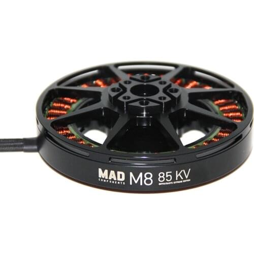 MAD M8 OEM ODM 100KV UAV parts efficient and lightweight brushless dc drone motor for long range flight