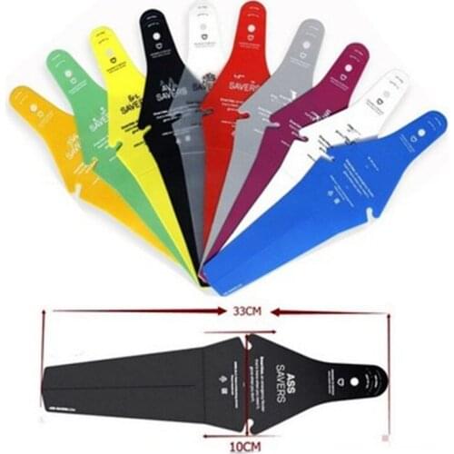 MTB Road Bicycle Black Mudguard Bike Fender Removable Fenders Wings Ass Savers Fenders MTB Bike Parts Bicycle Accessories